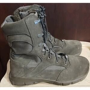 Reebok RB8835 Dauntless Mens 10M USAF Comp Toe Side Zip 8in Tactical Boot Grunge